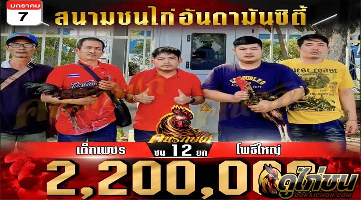 โปรแกรมไก่ชน07-01-67