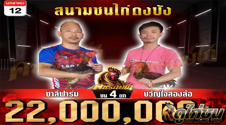 การแข่งขันไก่ชน12-01-67