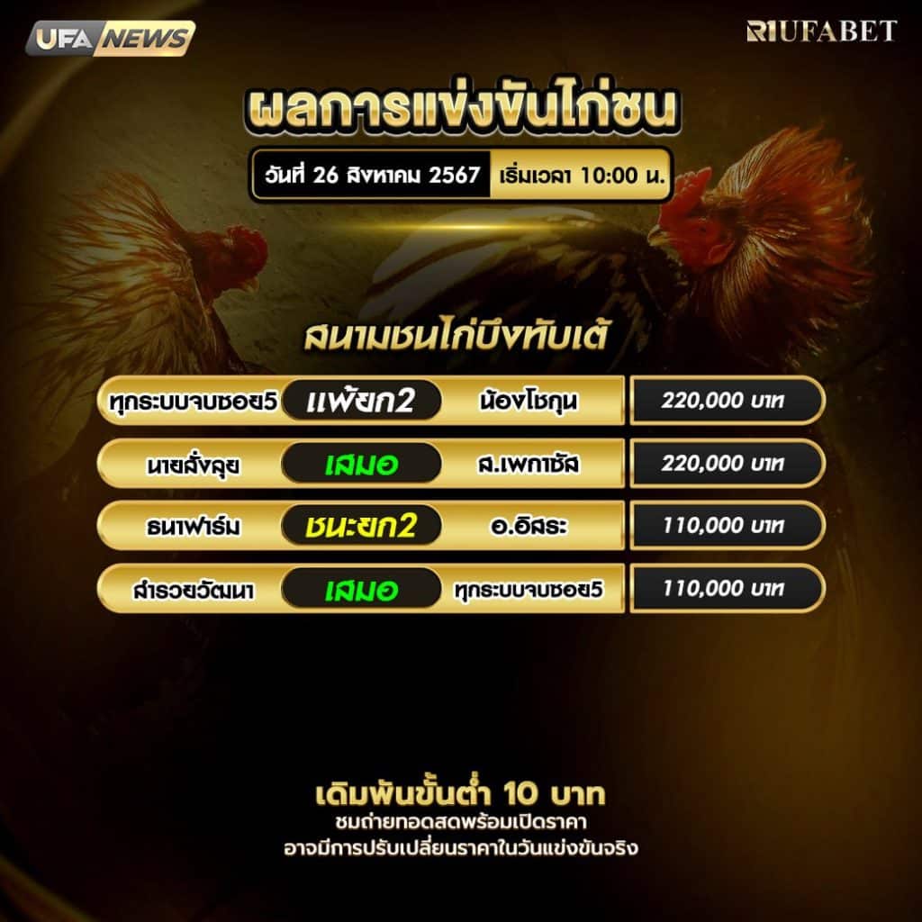 ผลไก่ชน26-8-67