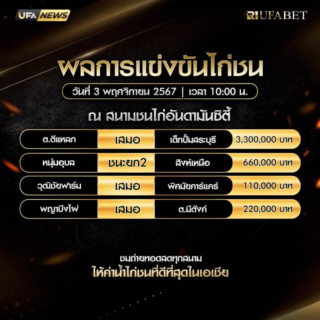 ผลไก่ชน03-11-67