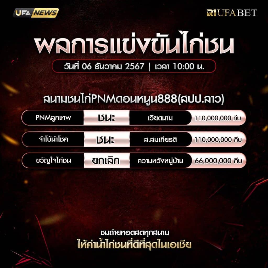 ผลไก่ชน6-12-67